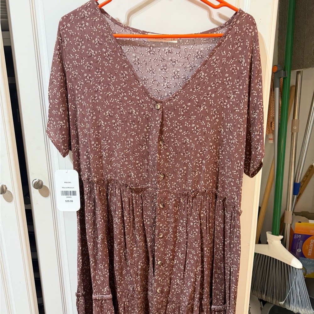NWT DressUp Button Down Dress